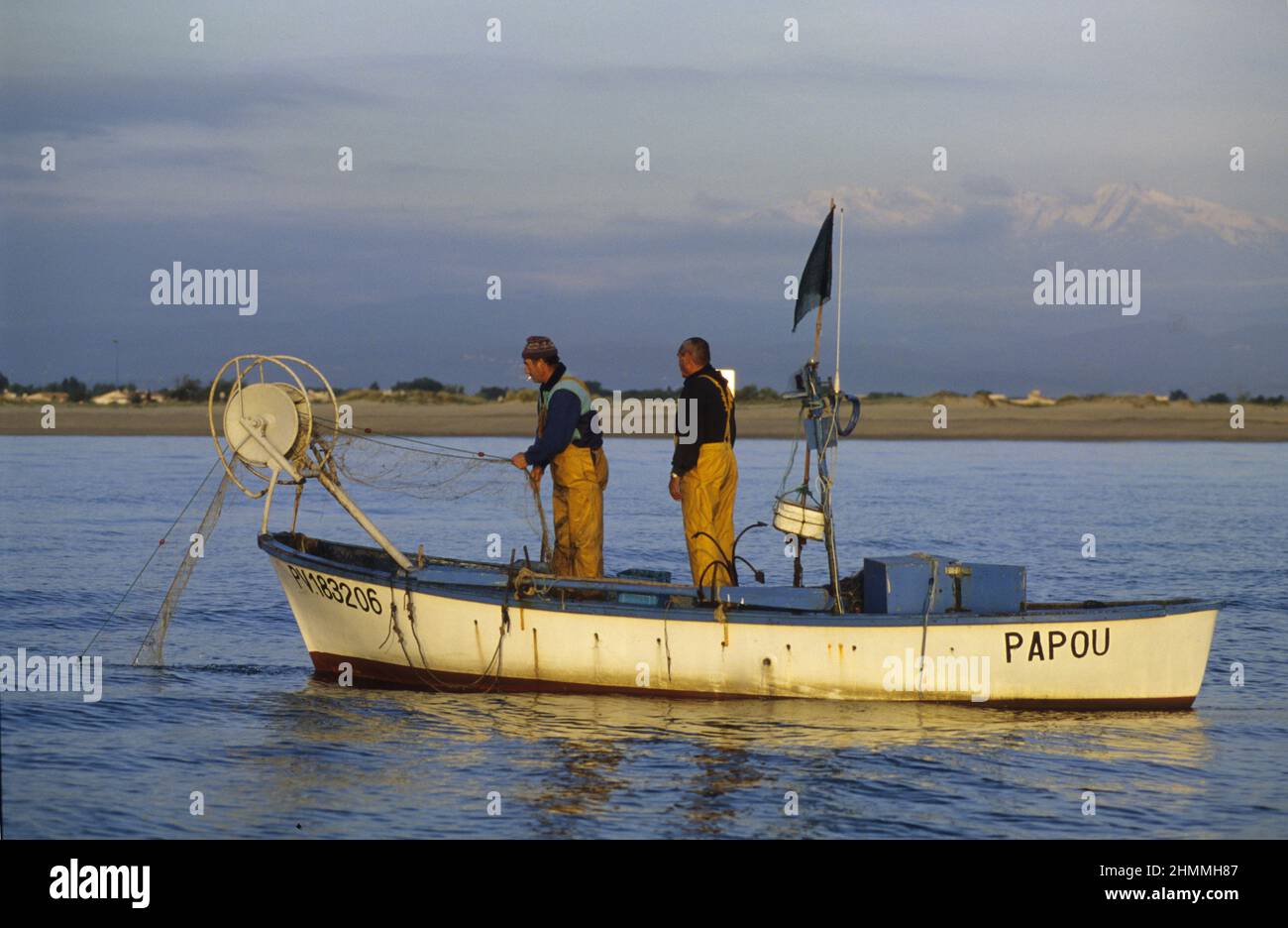 frankreich pyrenäen orientales roussillon peche mer mediterranee Stockfoto