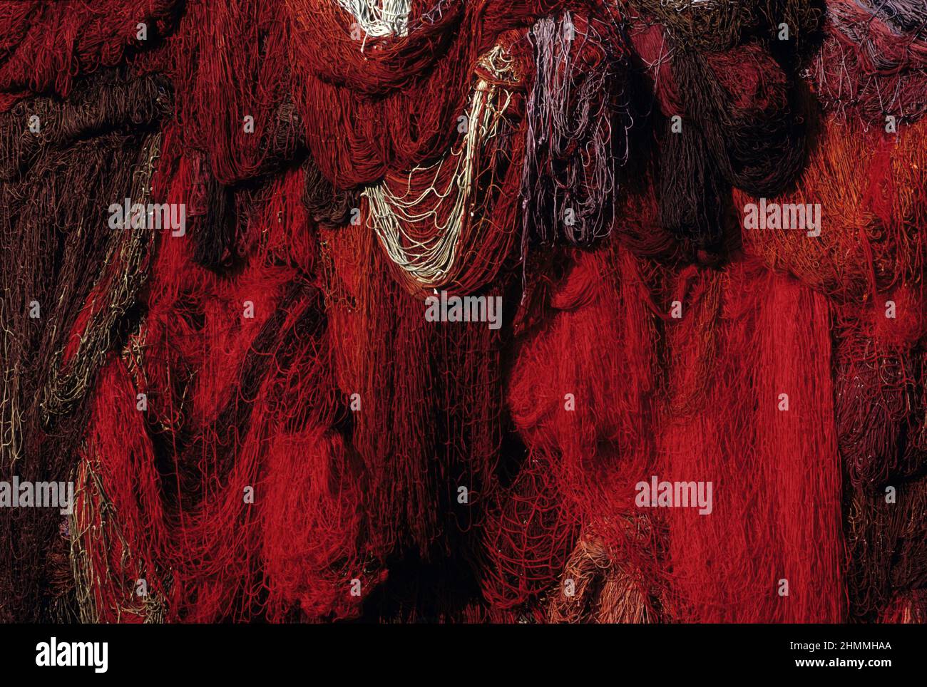 Thunfisch-Fischerboot Netz mittelmeer Stockfoto