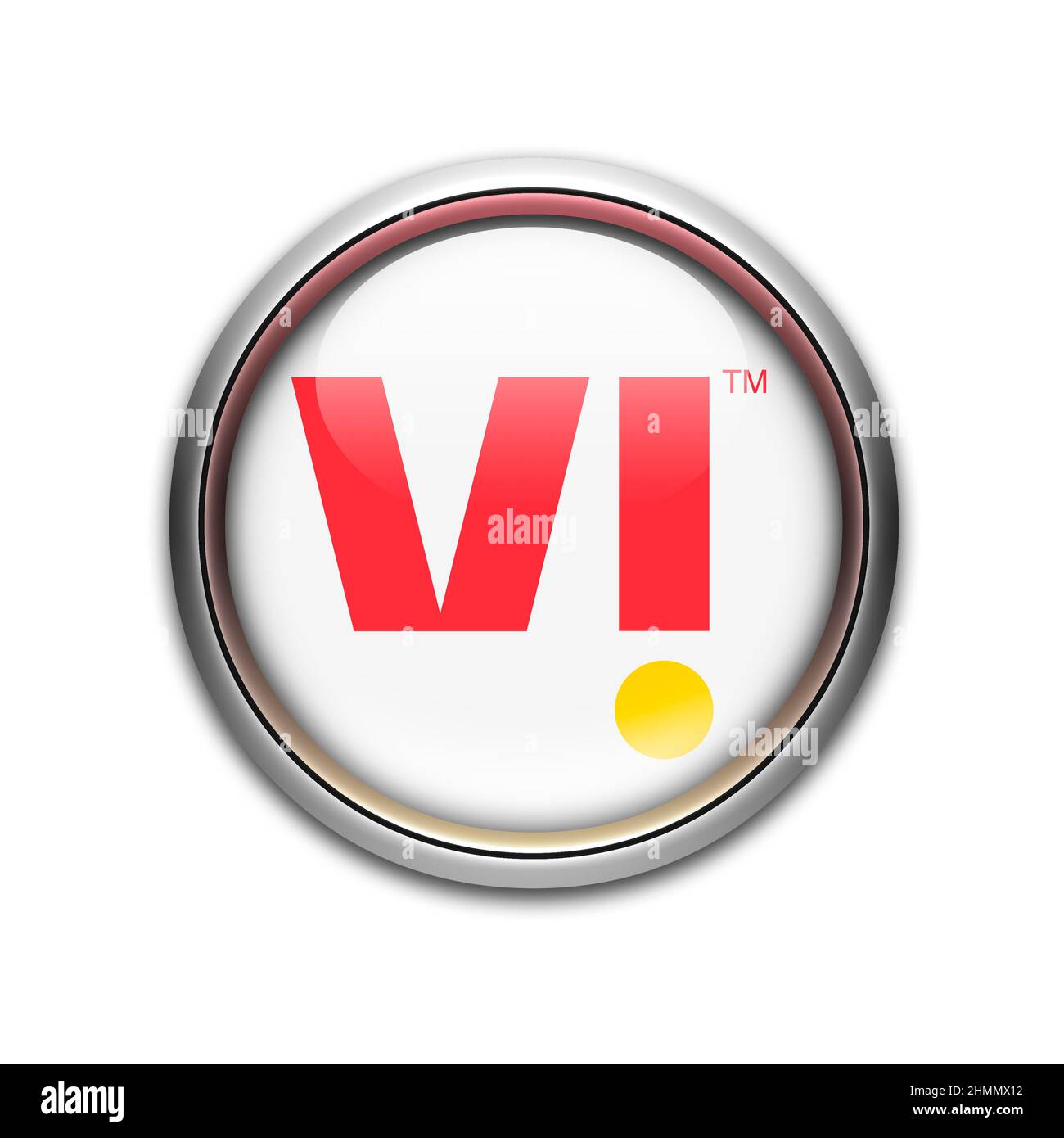VI – Vodafone Idea Limited-Logo Stockfoto