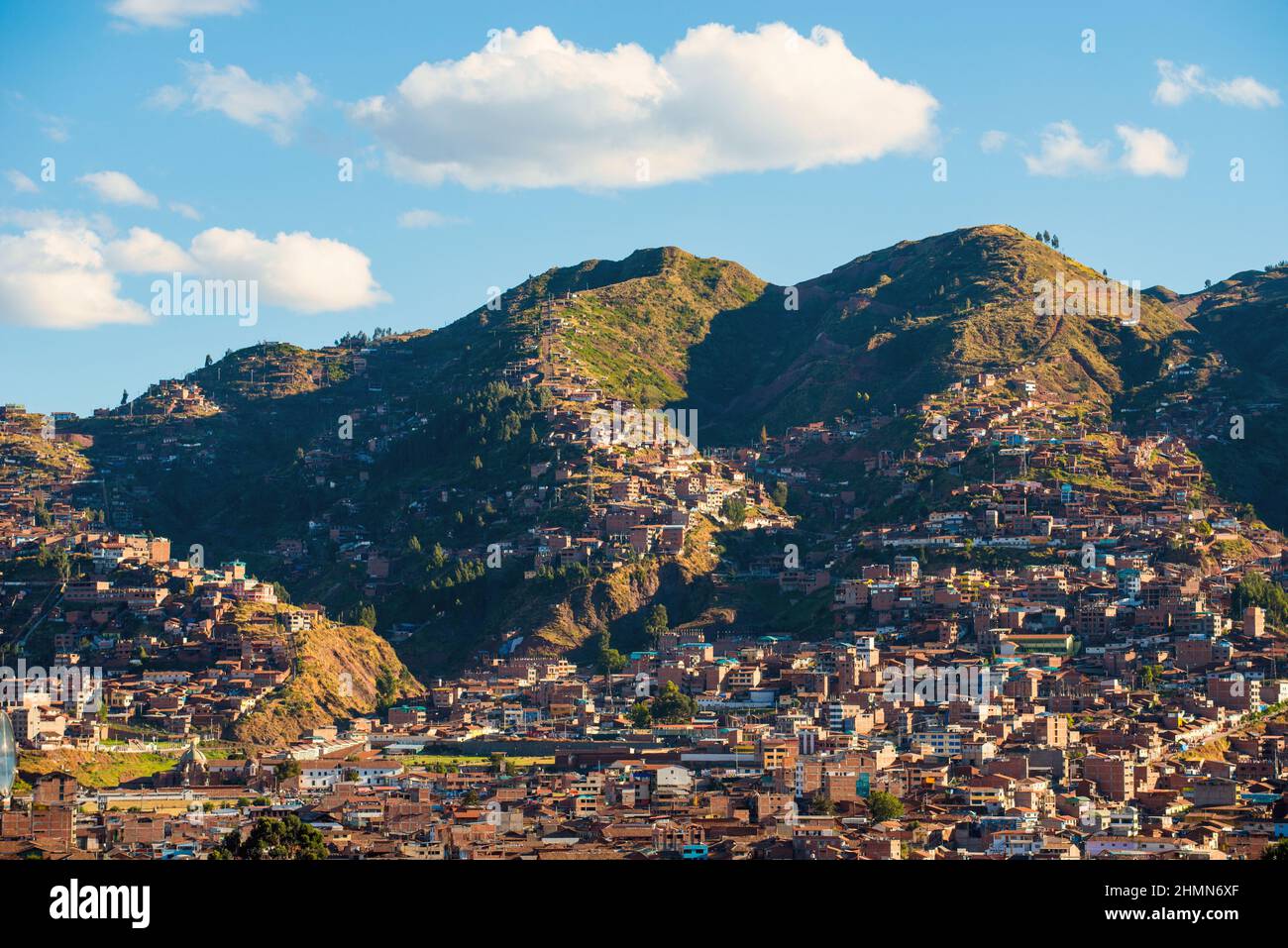 Stadt von Cuzco in Peru, Südamerika Stockfoto