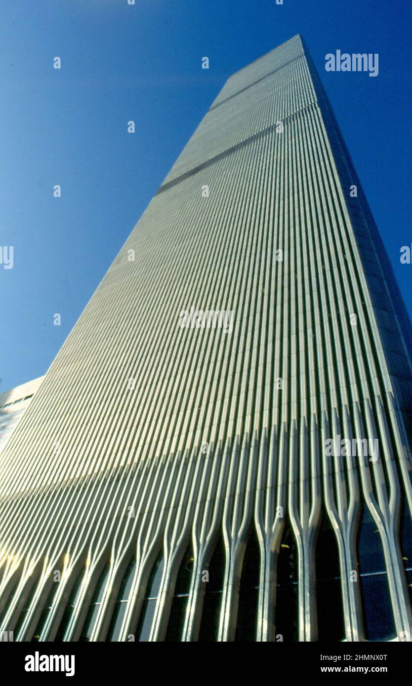 Südturm des World Trade Center (Twin Towers) New York, 1992 Stockfoto