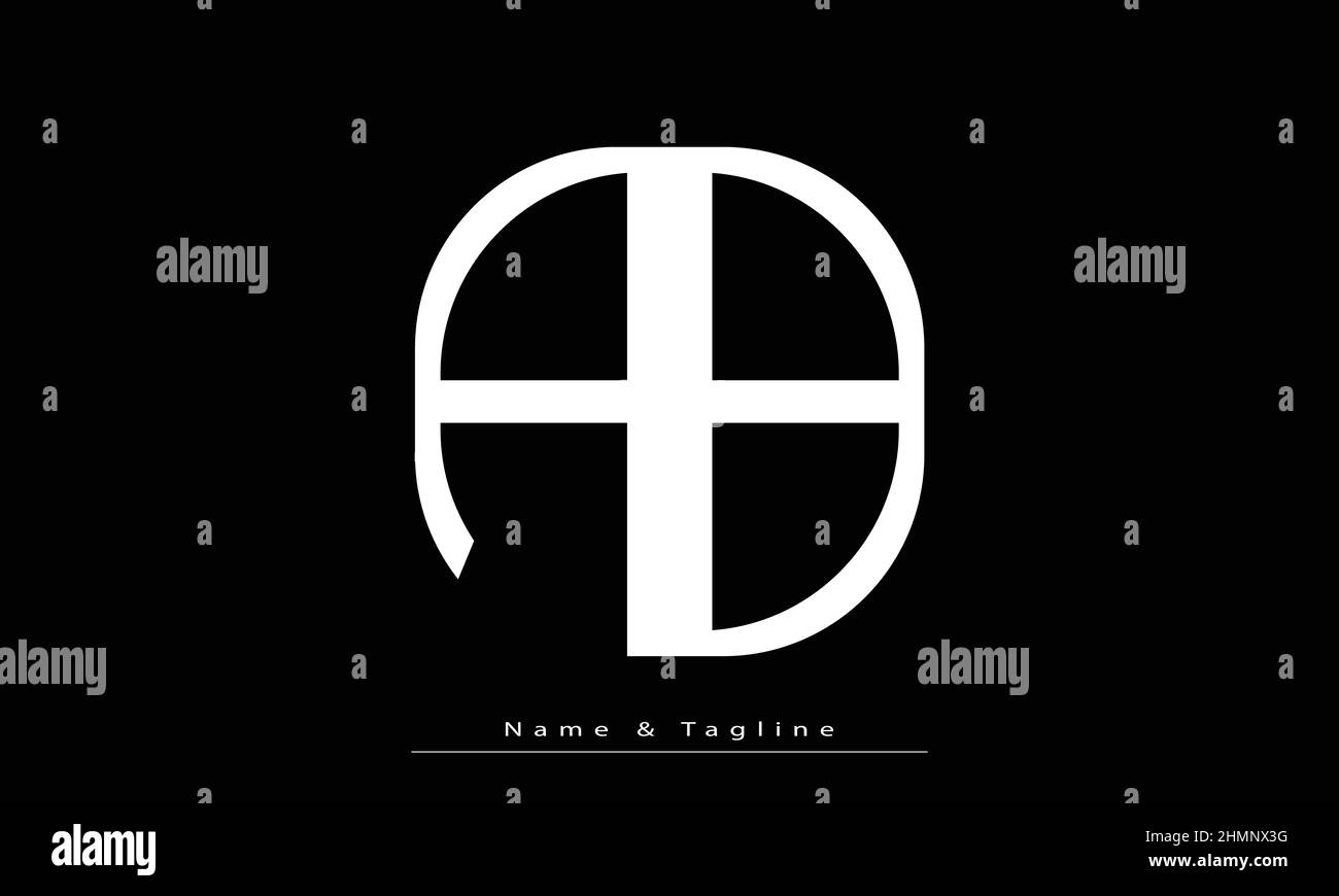 Alphabet Buchstaben Initialen Monogramm Logo ab, BA Stock Vektor