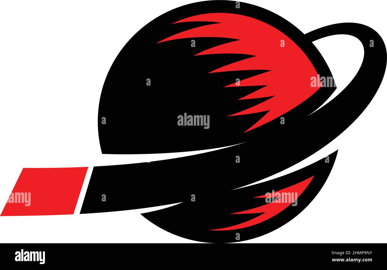 Brasilianisches JiuJitsu Logo-Design Stock Vektor