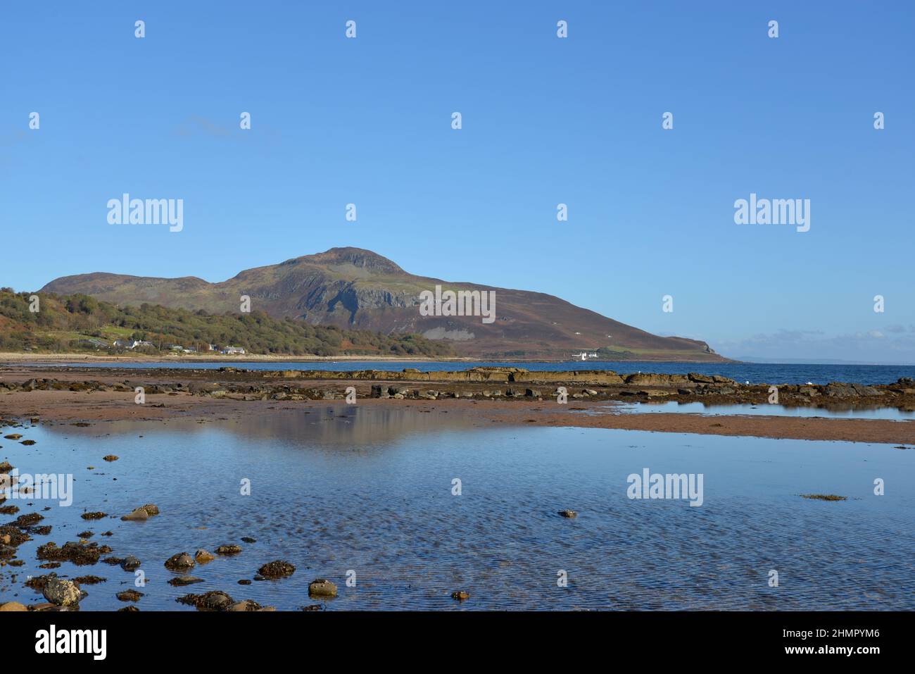 Kingscross Point, Whiting Bay, Isle of Arran, Schottland Stockfoto