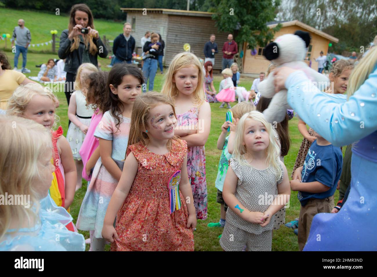 Kindergeburtstag, Großbritannien Stockfoto