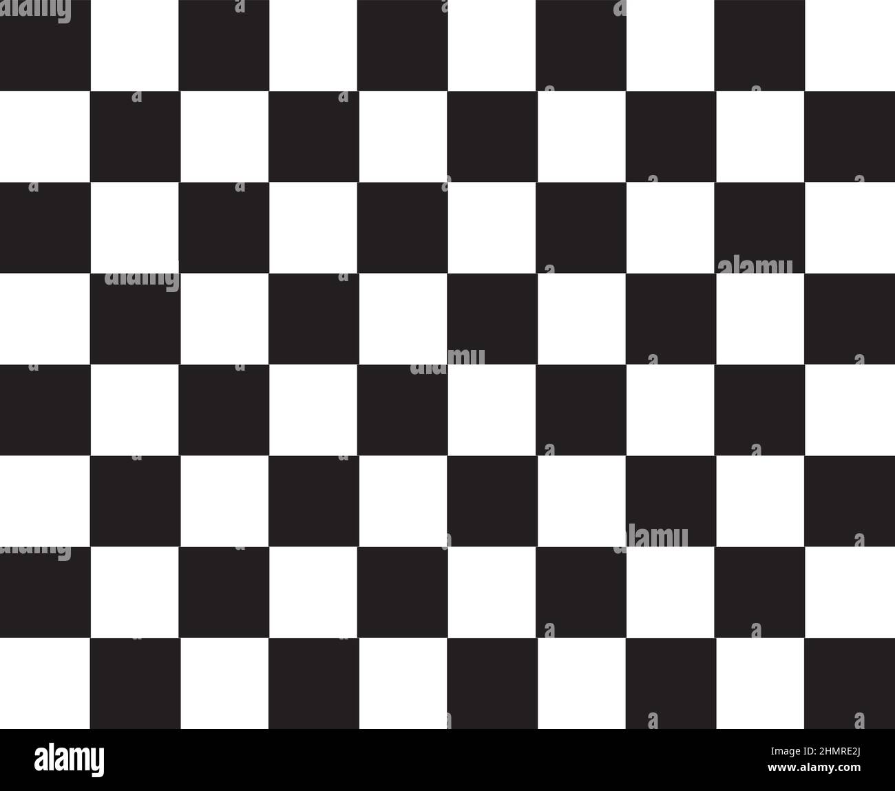 Vektor-Illustration eines Checkerboards. Hintergrund des Schachspiels. Stock Vektor