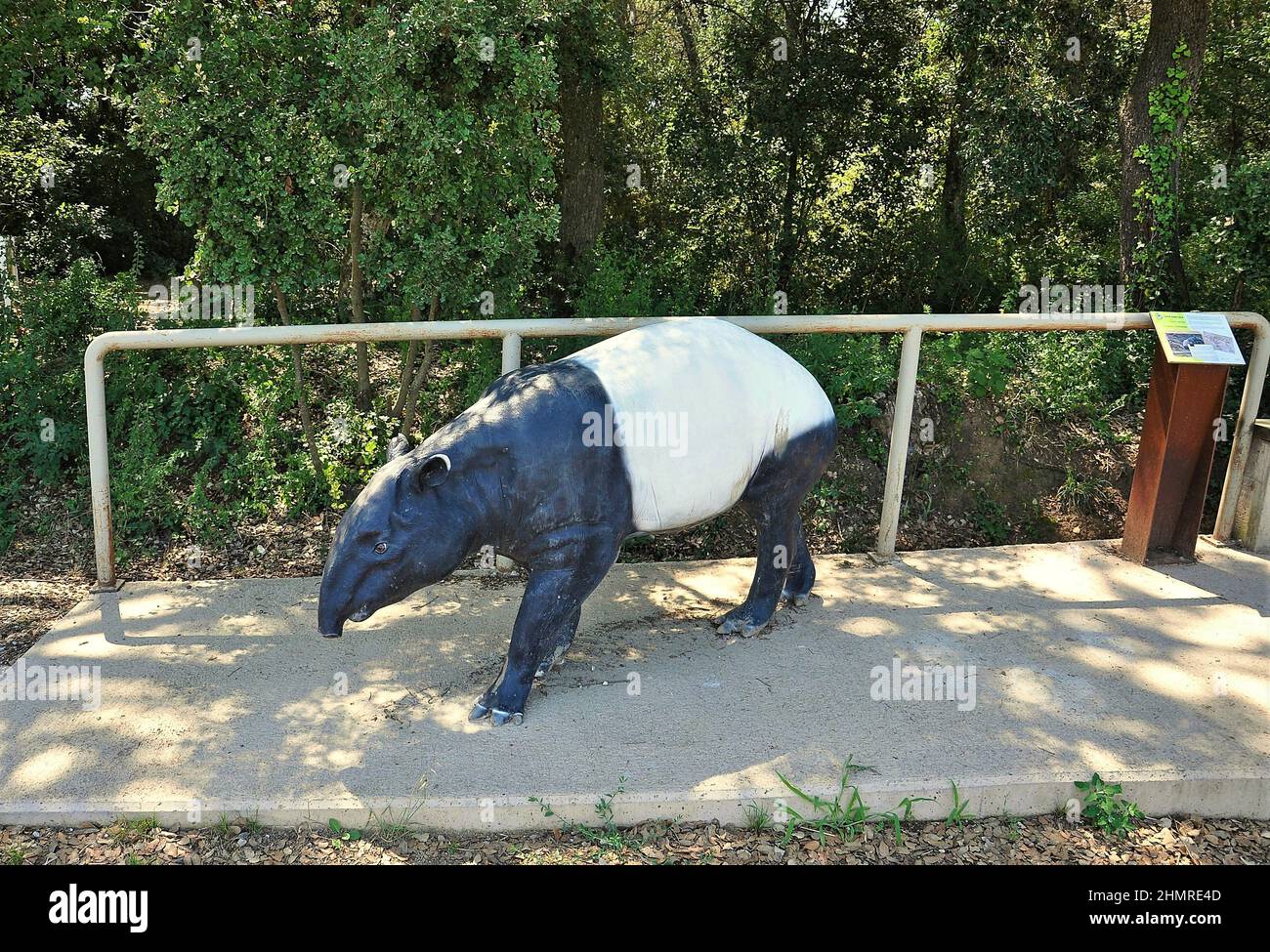 Camp dels Ninots archäologische Stätte in Caldes de Malavella in der Region La Selva, Provinz Gerona, Katalonien, Spanien Stockfoto