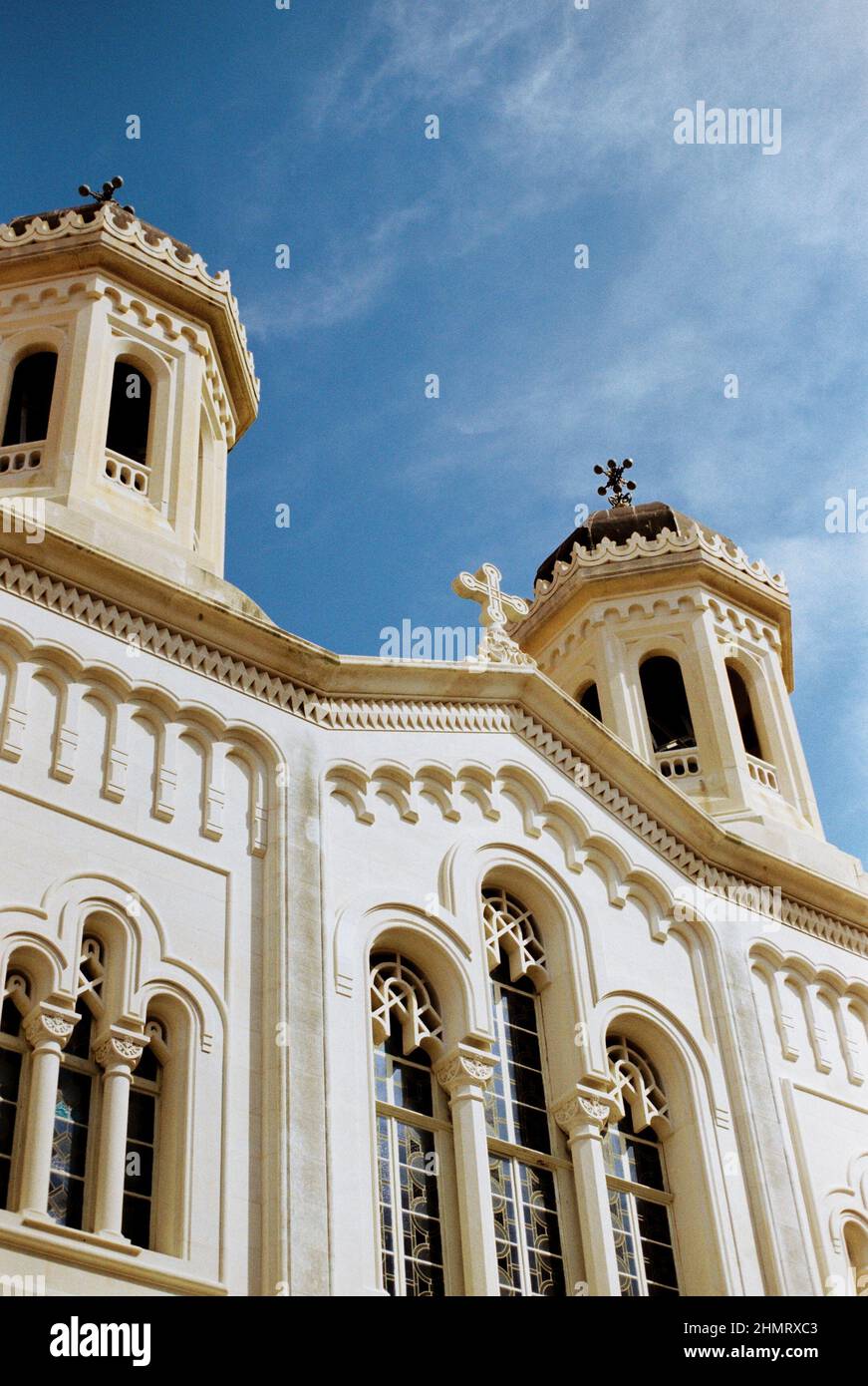 Fassade der Kirche der Heiligen Verkündigung in Dubrovnik. Kroatien Stockfoto
