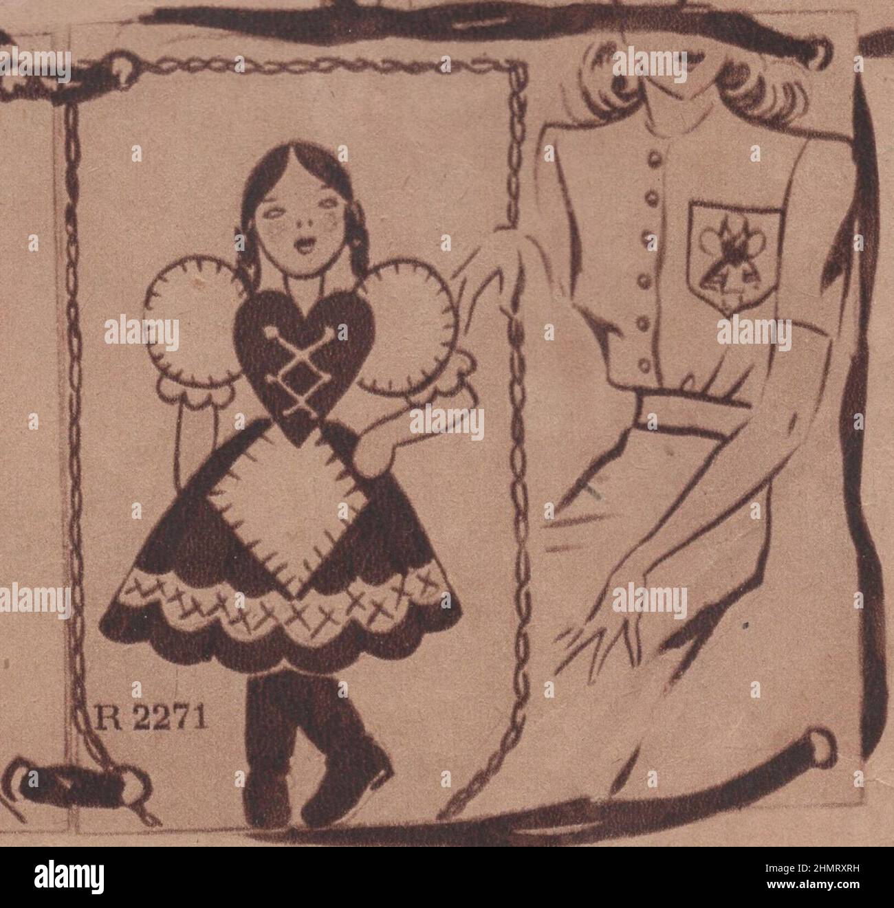 Weltkrieg ii, Werbung, historisch, Grafik-Design, Illustration, Ephemra, 1940s Modemagazin, Bekleidung, Publikation, 1940s, 1943 Zeitschrift, 20th Jahrhundert, Archiv, Kunstwerk, Design, Grafik, Kulturerbe, Geschichte, l ayout, Nostalgie, Kleidung, Damen, Dame, Zeitschrift, Stil, Stil Zeitschrift, Werbung, Anzeigen, Werbung, Werbung, Werbung, Mantel, Mäntel, weiblich, weiblich, Kleidung, Veröffentlicht, Typografie, Küche, Krieg, war Food, Monochrom, Druck, gedruckt, europa, europäisch, stricken, Dressmaking, Muster. ADDITIONAL-RIGHTS-CLEARANCE-INFO-NOT-AVAILABLE Stockfoto