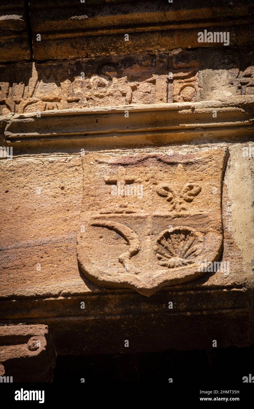 La Casa Grande, siglo XVI, Ortigosa de Cameros, La Roja, Spanien Stockfoto