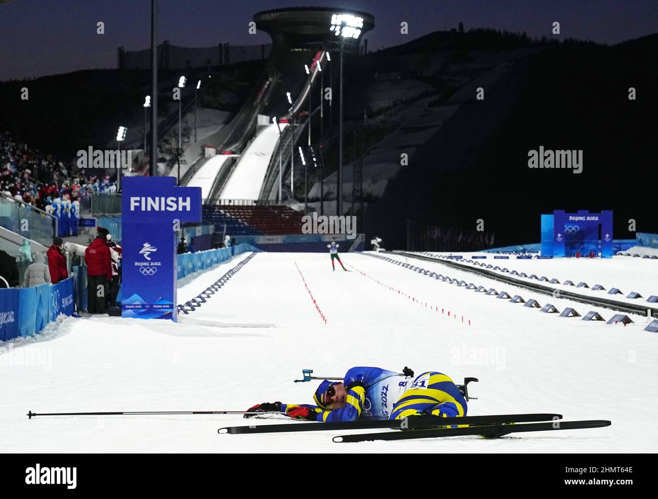 Olympische Spiele 2022 in Peking Biathlon Sprint der Männer 10km