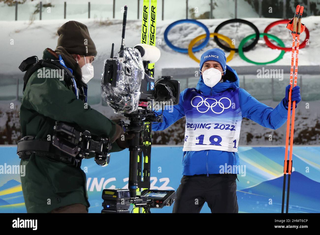 Olympische Spiele 2022 in Peking Biathlon Sprint der Männer 10km