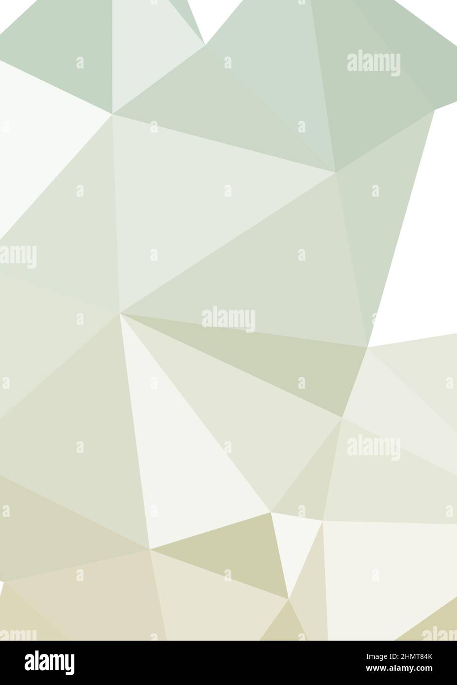 Abstrakte Low Polygon Farbe Generative Art Hintergrunddarstellung Stock Vektor