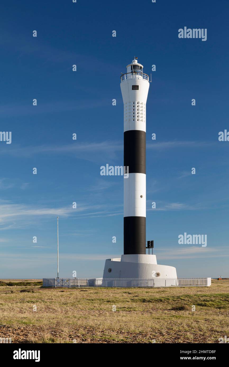 Leuchtturm Dungeness. Stockfoto