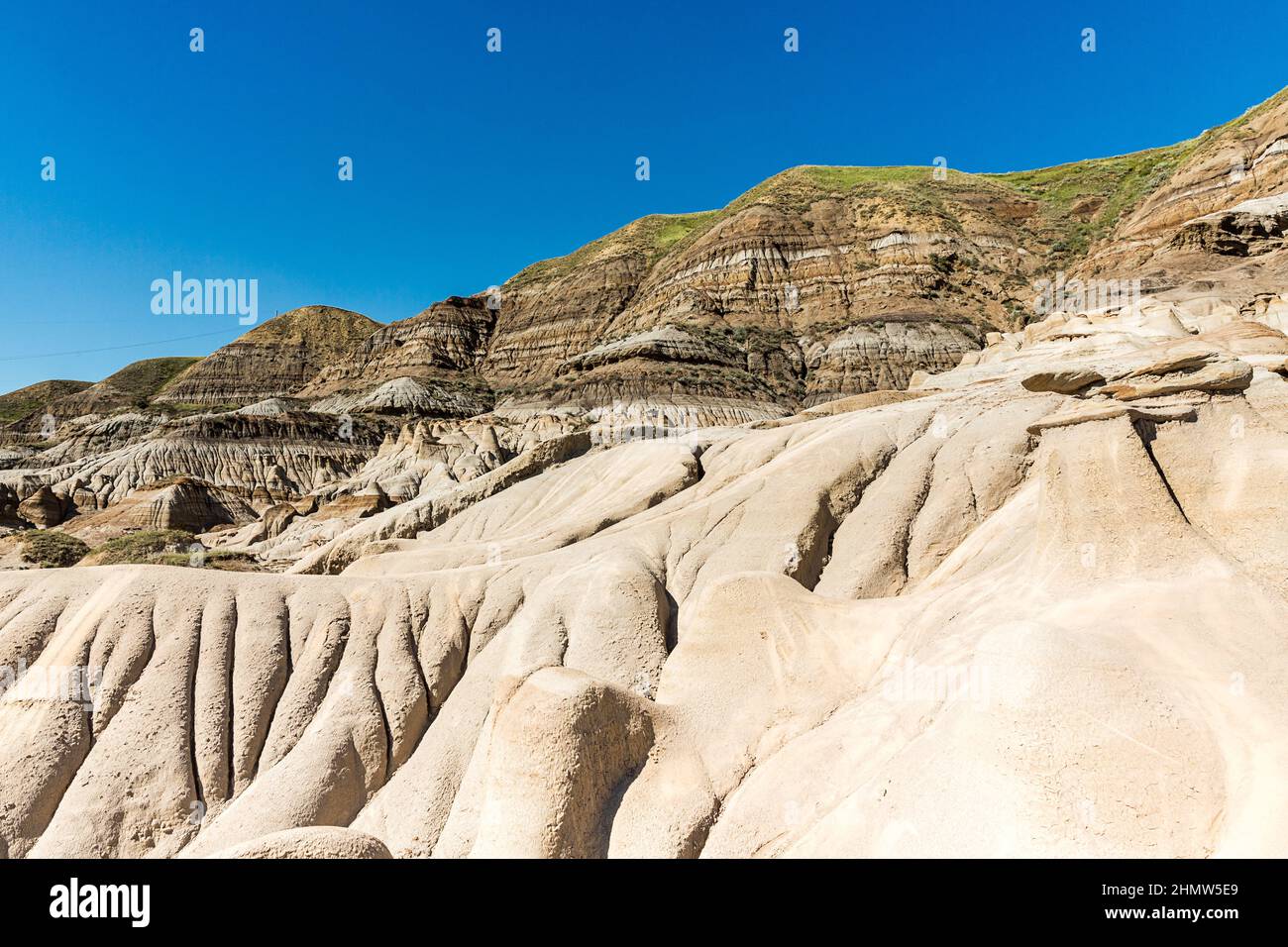 Hoodoo-Berge östlich von Drumheller Alberta kanada Stockfoto