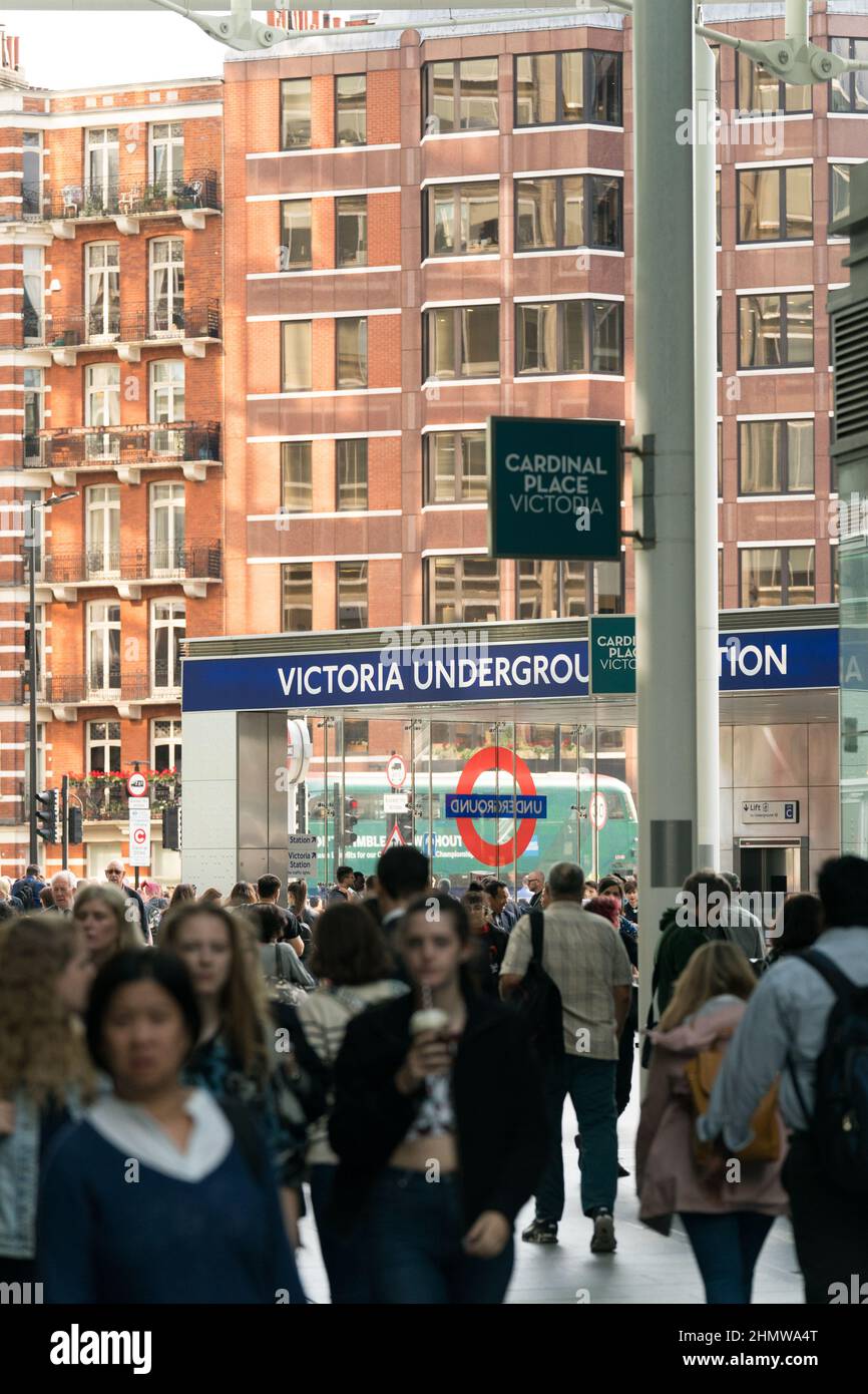 Victoria, Westminster. London, England Stockfoto