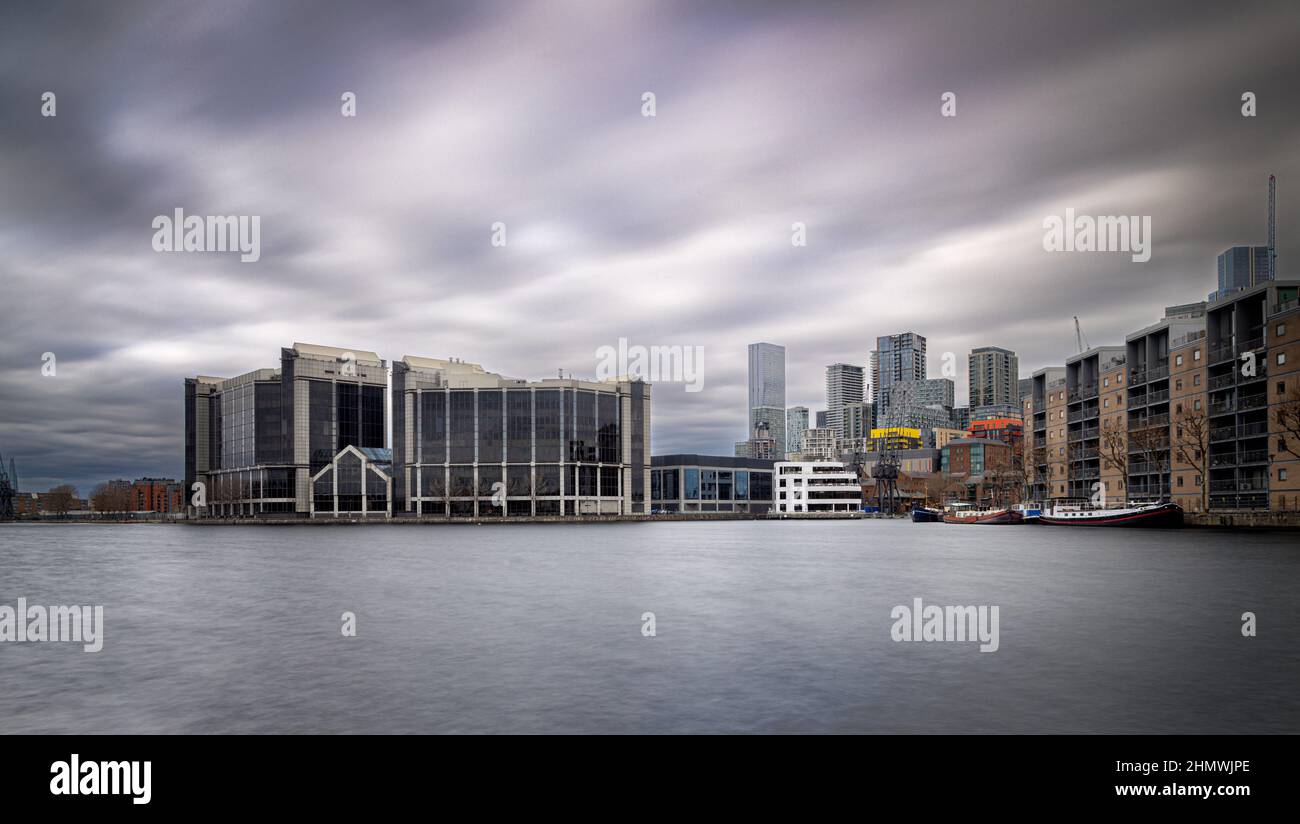 Canary Wharf London Stockfoto