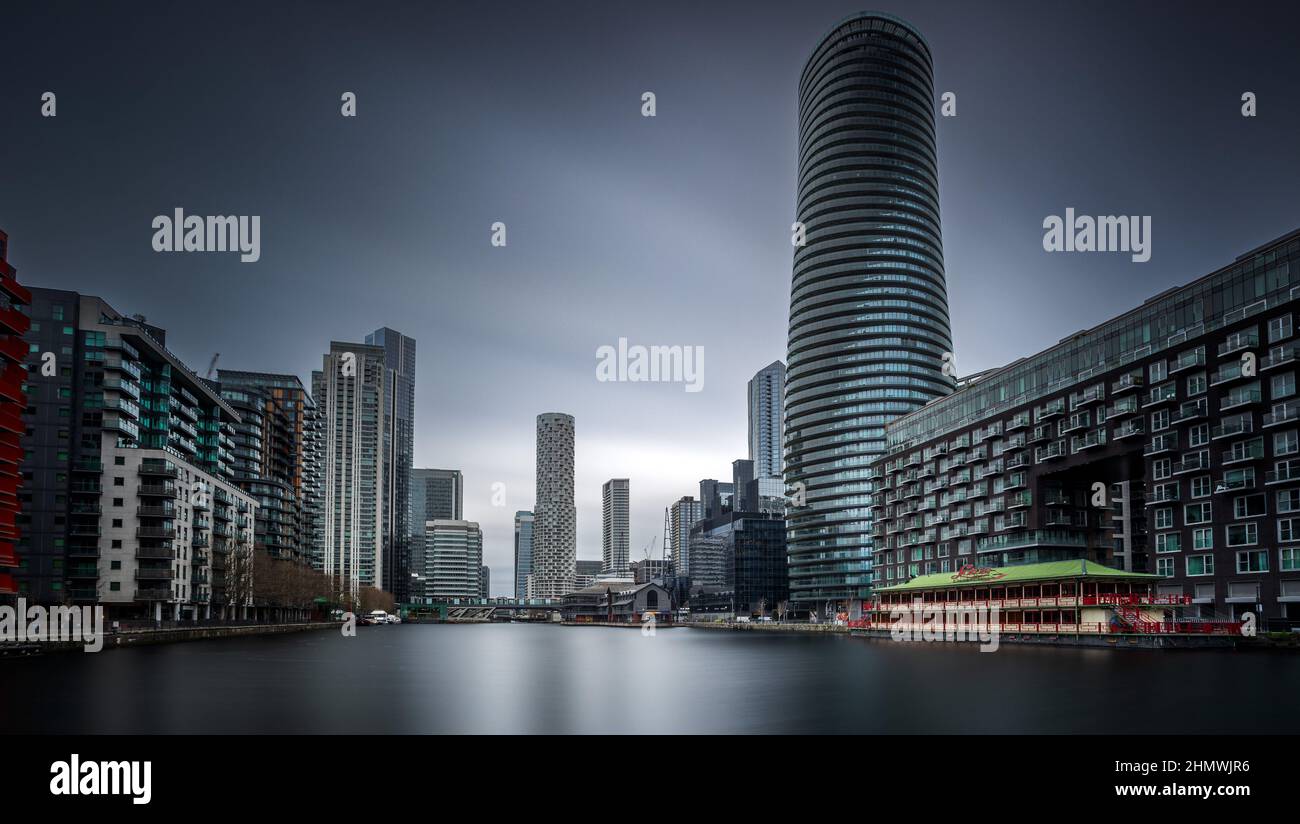 Canary Wharf London Stockfoto