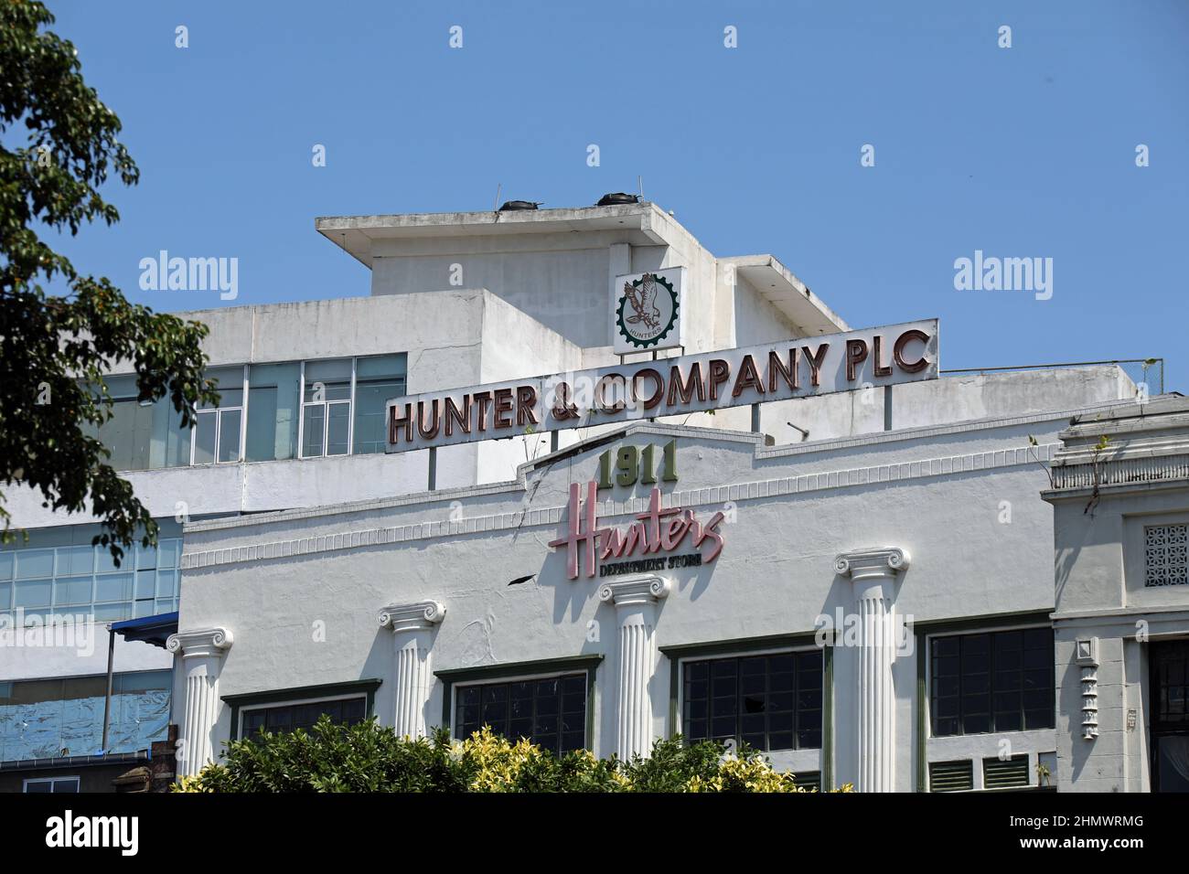 Hunter & Company plc bei Pettah in Colombo Stockfoto