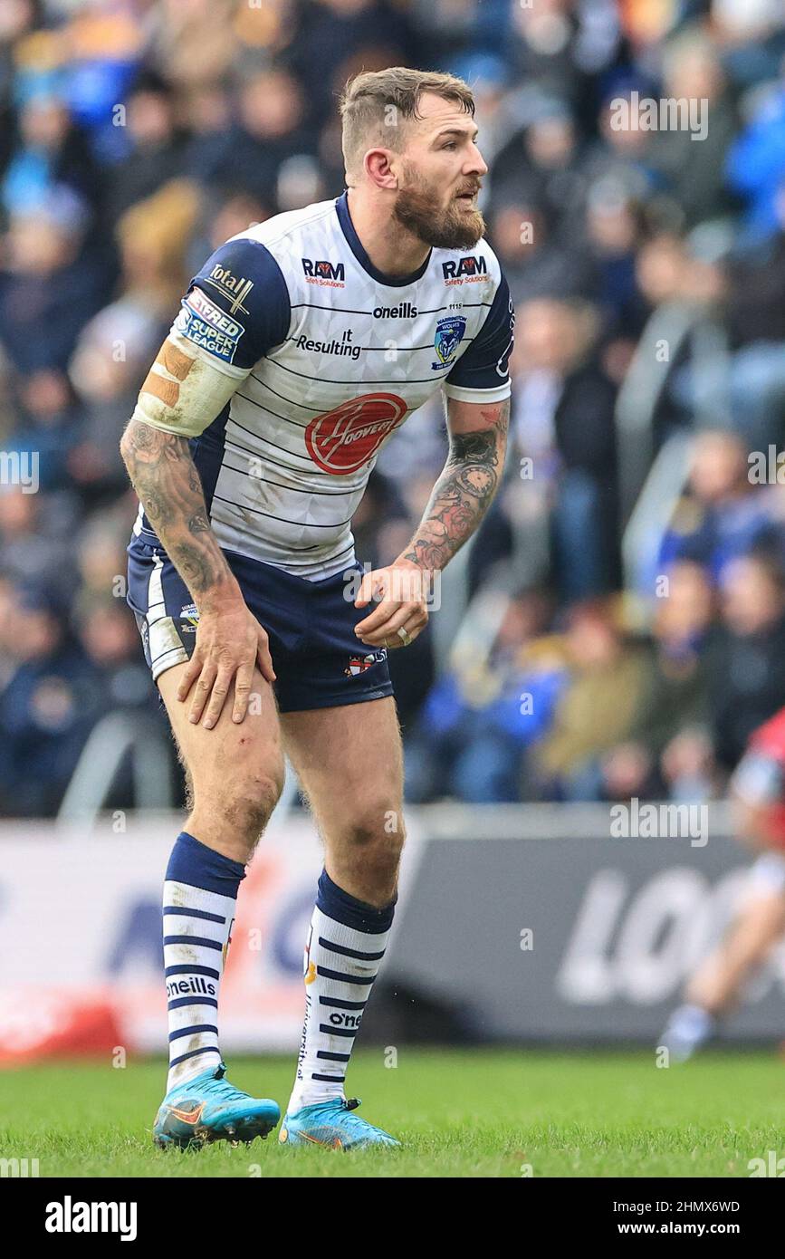 Daryl Clark #9 von Warrington Wolves während des Spiels Stockfoto