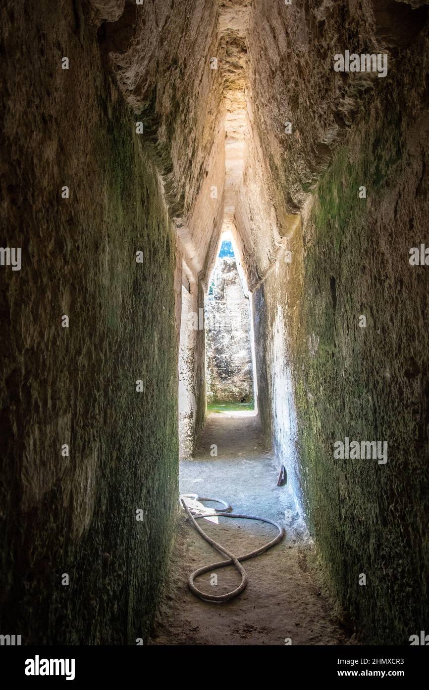 Maya-Ruinen Tikal Guatemala Stockfoto