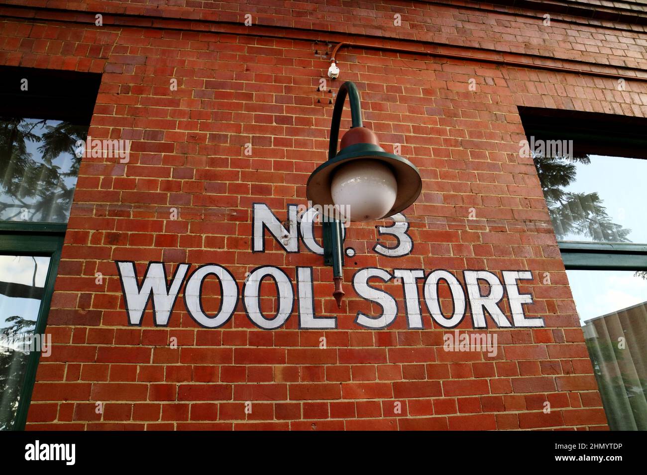 No 3 Woolstore in Teneriffe Brisbane Australien Stockfoto