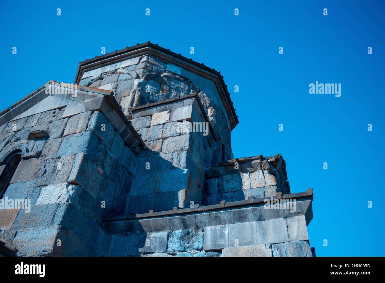 Voskepar Kirche. Kirche St. Astvatsatsatsin Voskepar, Provinz Tavush, Armenien Stockfoto