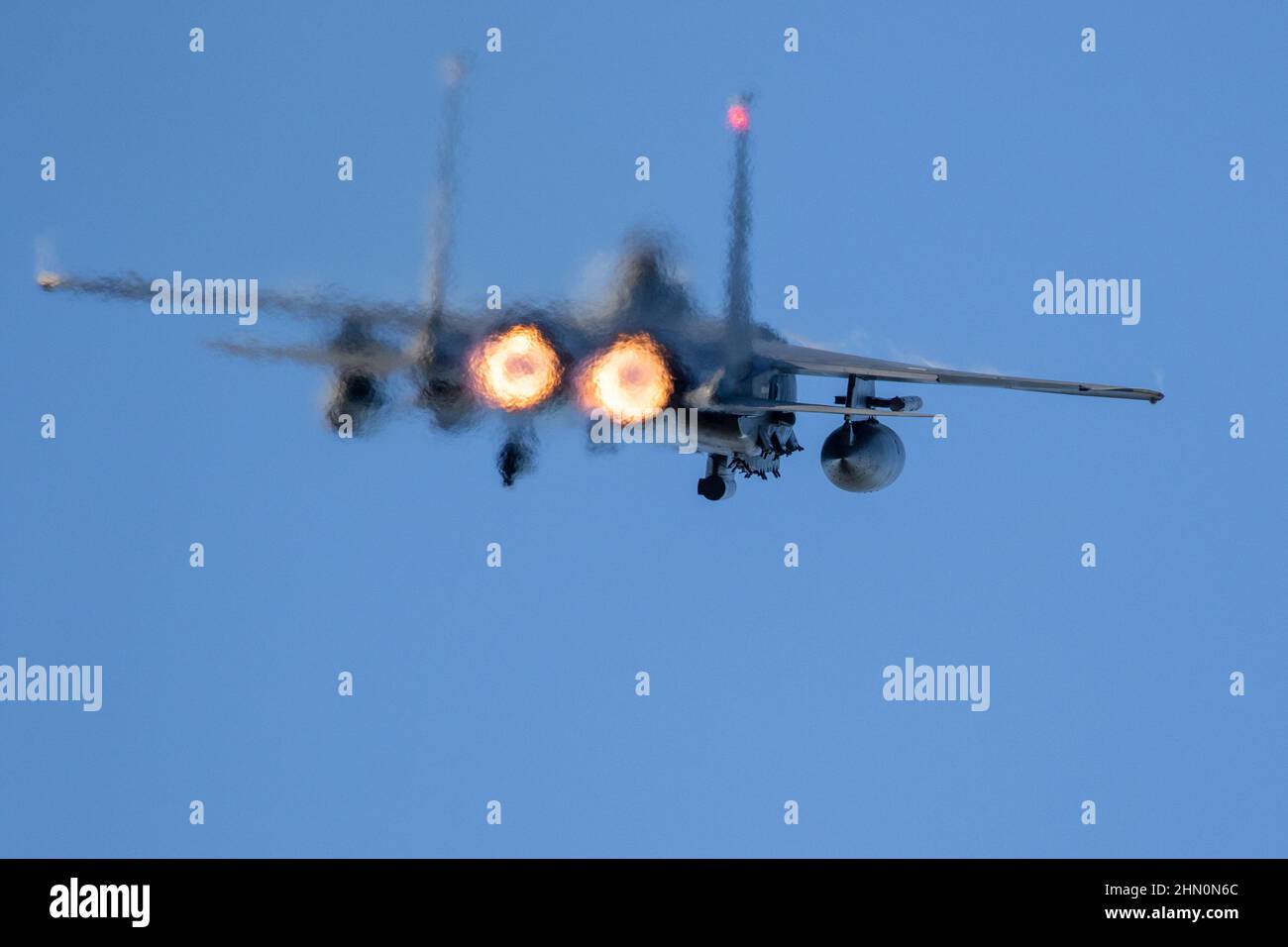 McDonnell Douglas F-15E Strike Eagle Stockfoto