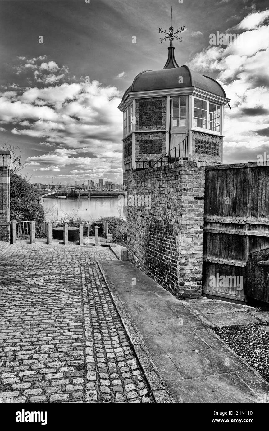 Upnor High Street Medway Kent Großbritannien Stockfoto