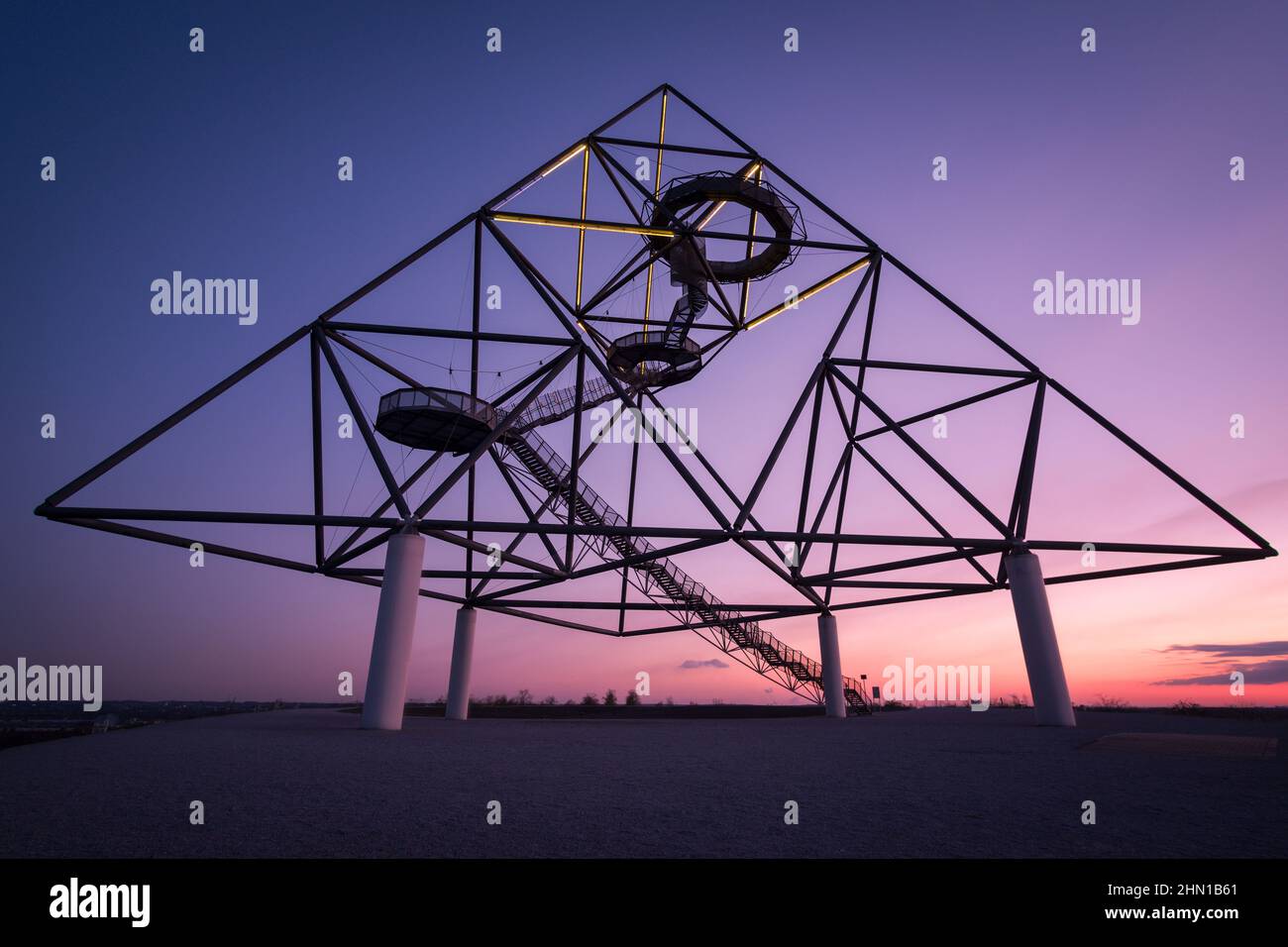 Tetraeder in Bochold Industriekultur und Architektur Stockfoto