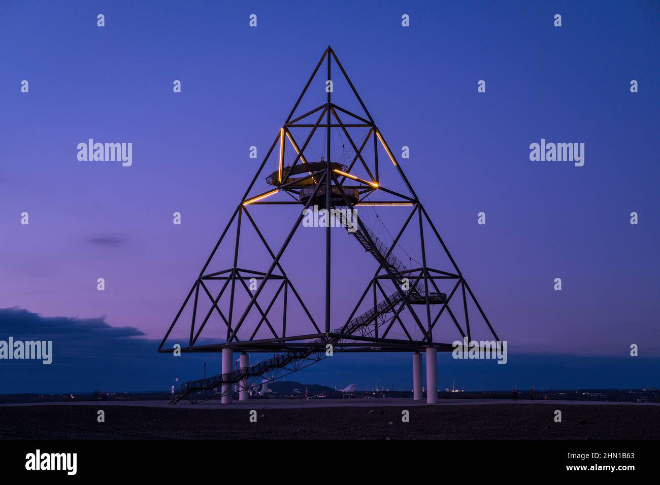 Tetraeder in Bochold Industriekultur und Architektur Stockfoto