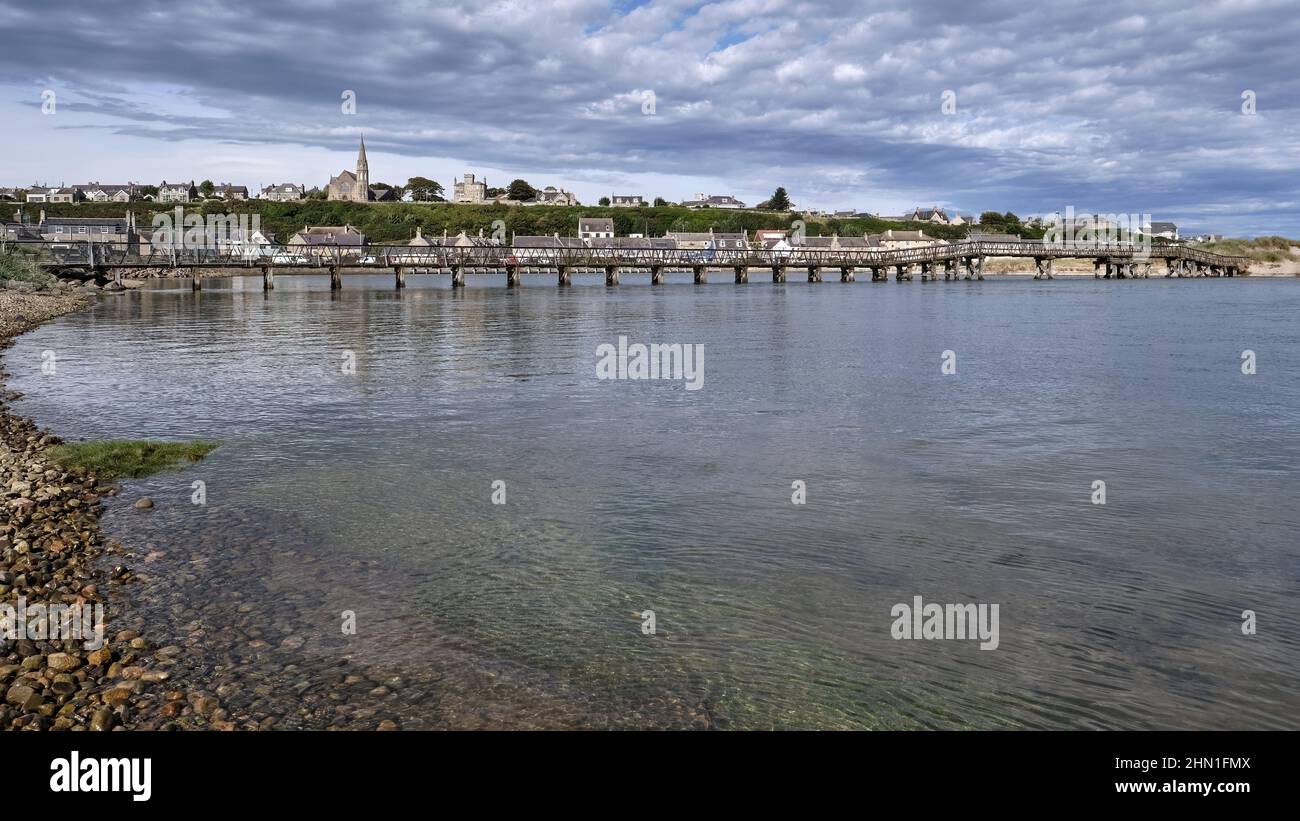 Lossiemouth Brücke Stockfoto