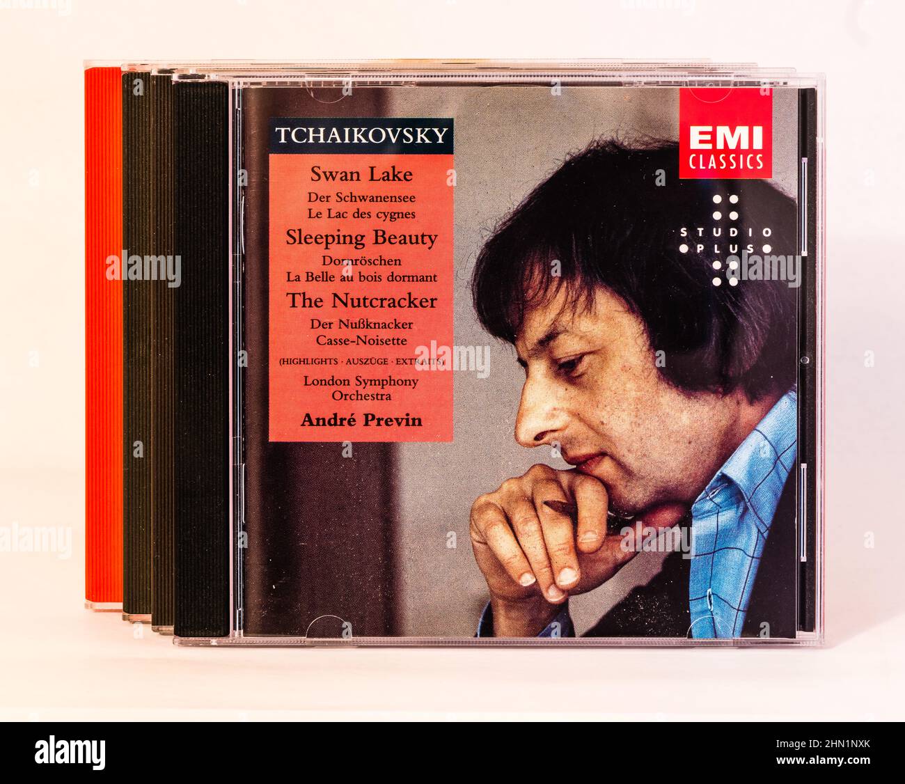 Memories of EMI - Andre' Previn Compact Disc. Stockfoto