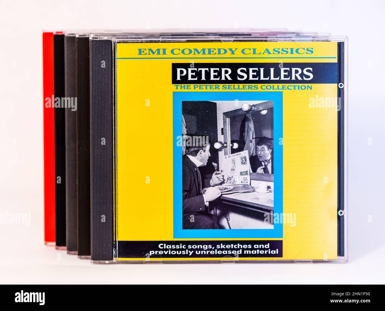 Memories of EMI - Peter Sellers Collection Compact Disc. Stockfoto