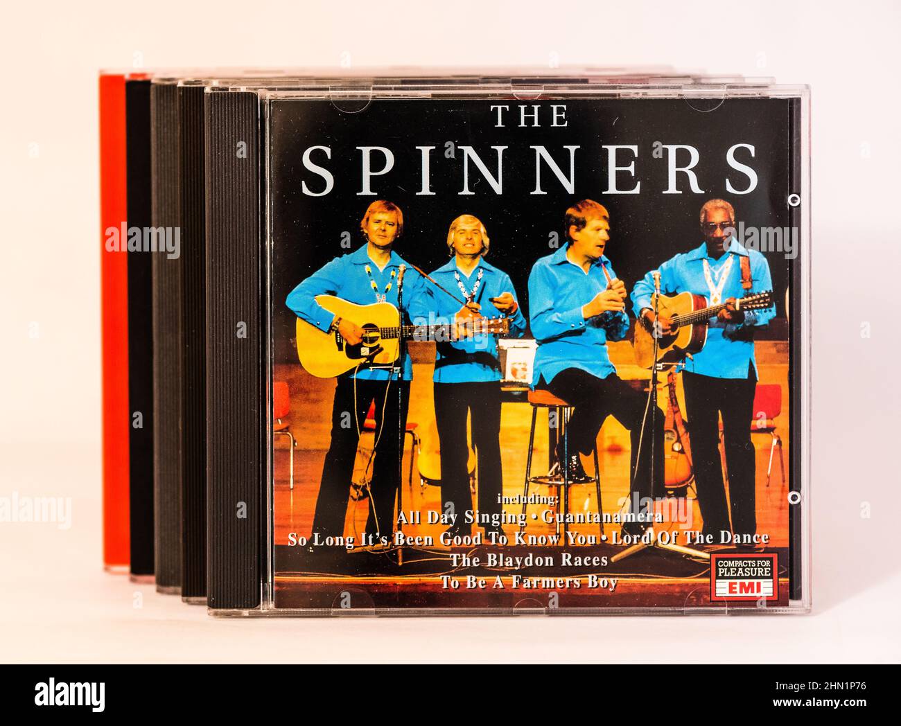 Memories of EMI - die Spinners Compact Disc. Stockfoto