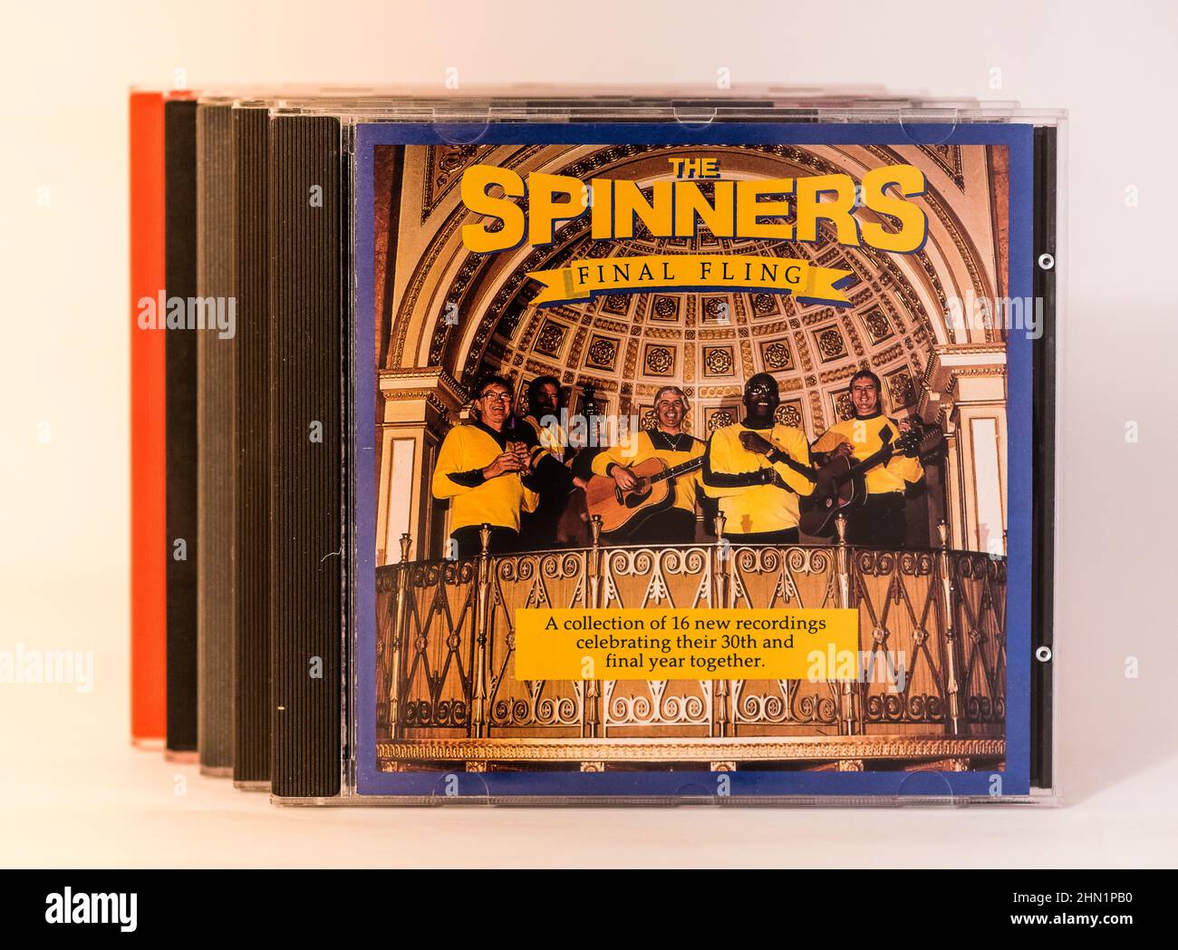 Memories of EMI - die Spinners Compact Disc. Stockfoto