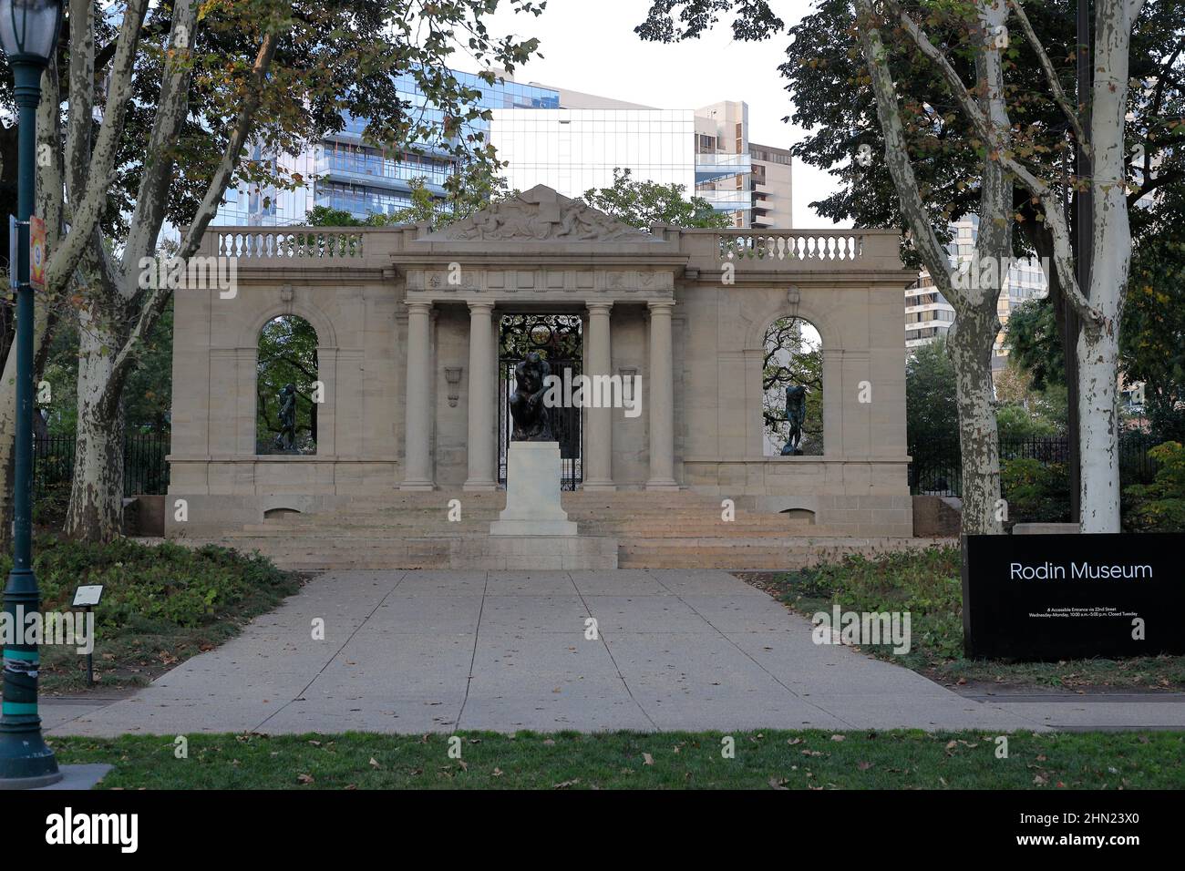 Rodin Museum.Philadelphia.Pennsylvania.USA Stockfoto