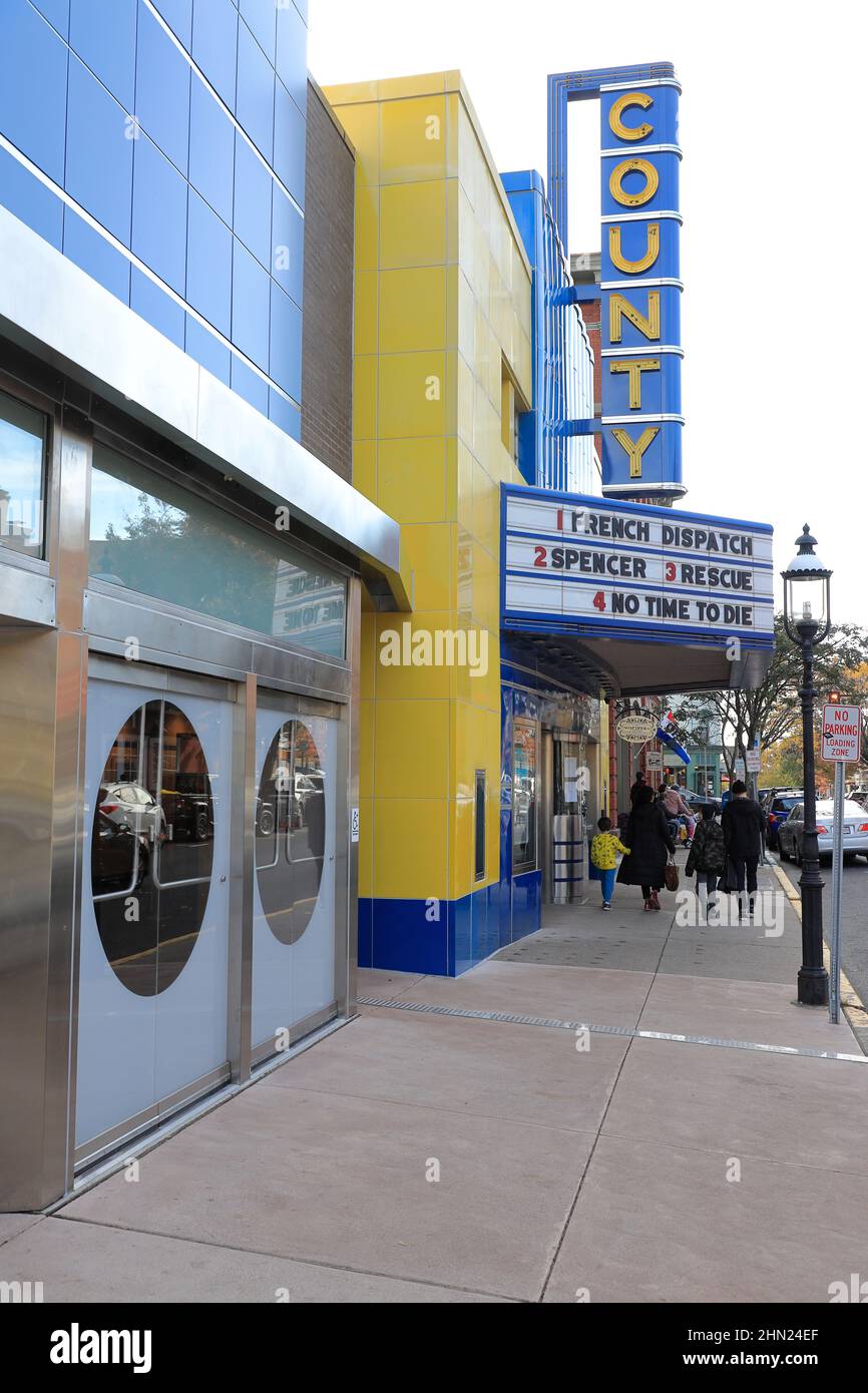 Historisches County Theatre in der East State Street.Doylestown.Pennsylvania.USA Stockfoto