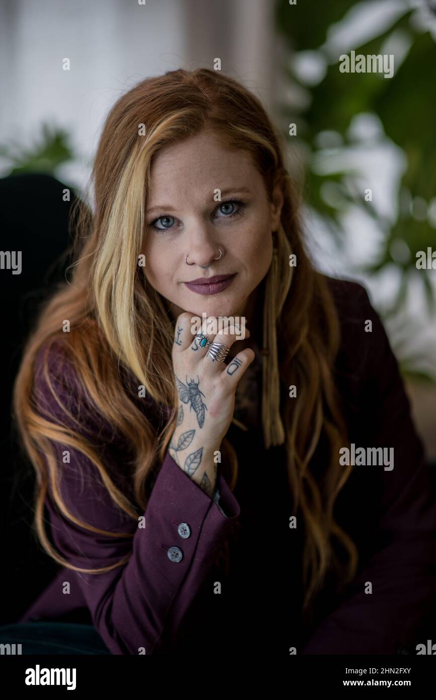 Alternative Rechtsanwältin Stockfoto