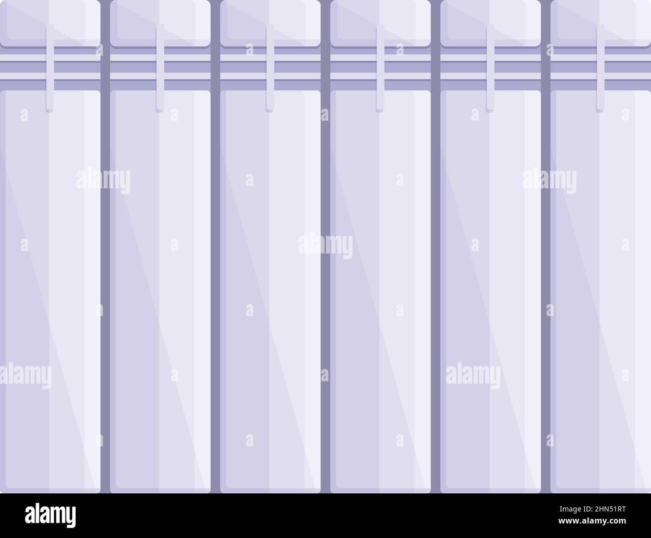 Zentrale Konvektor Symbol Cartoon-Vektor. Elektroraum. Heizwand Stock Vektor