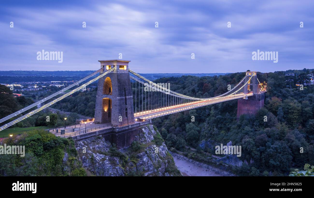 Clifton Suspension Bridge Stockfoto