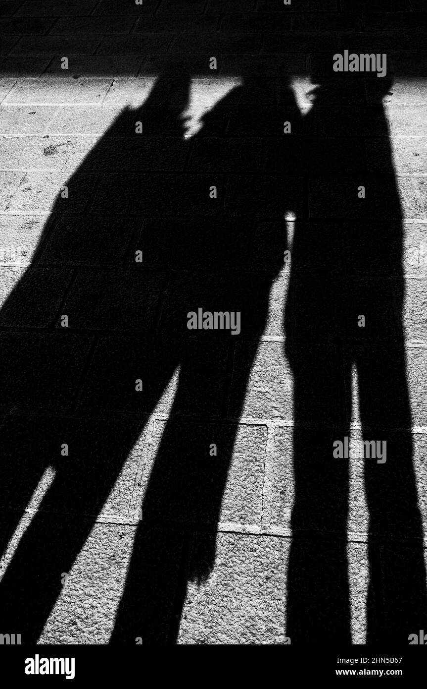 Straßenfotografie In Marseille Frankreich Stockfoto