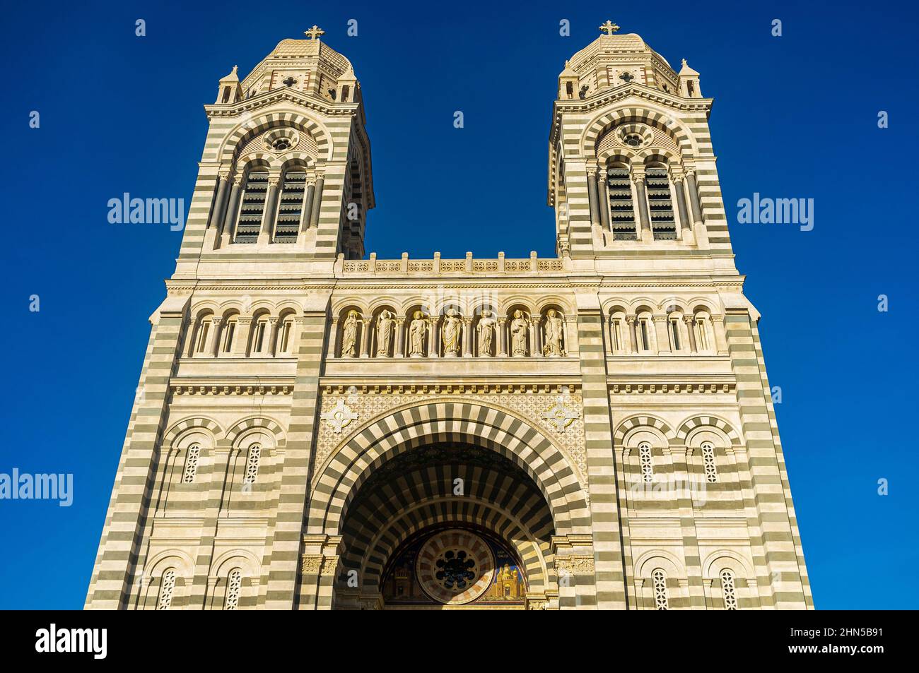 Cathédrale La Major Marseille Frankreich Stockfoto