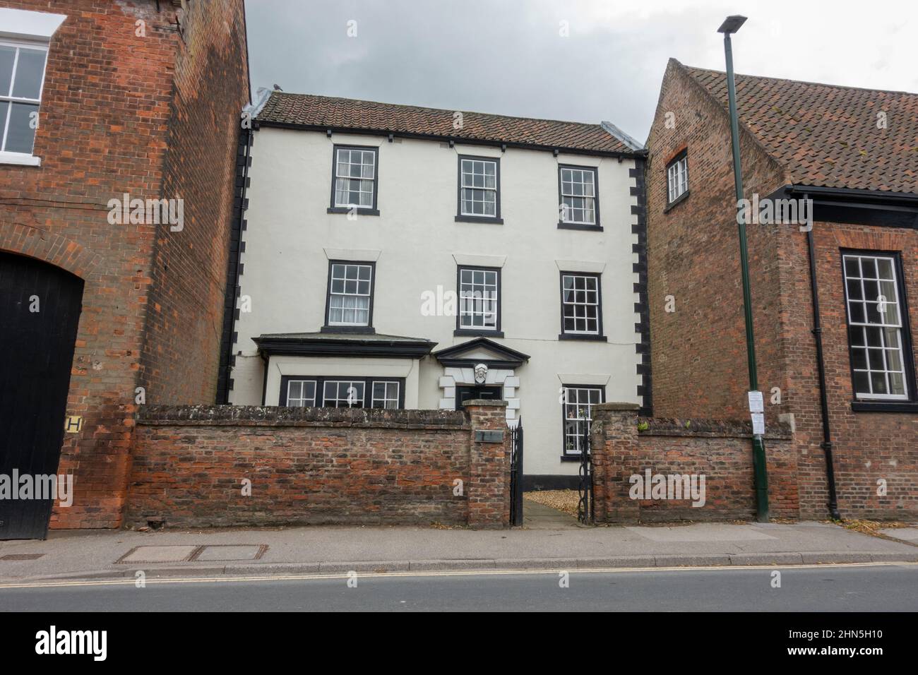 Keldgate House, No 51 Keldgate (stammt aus c.. 1700), Beverley, East Riding of Yorkshire, Großbritannien. Stockfoto