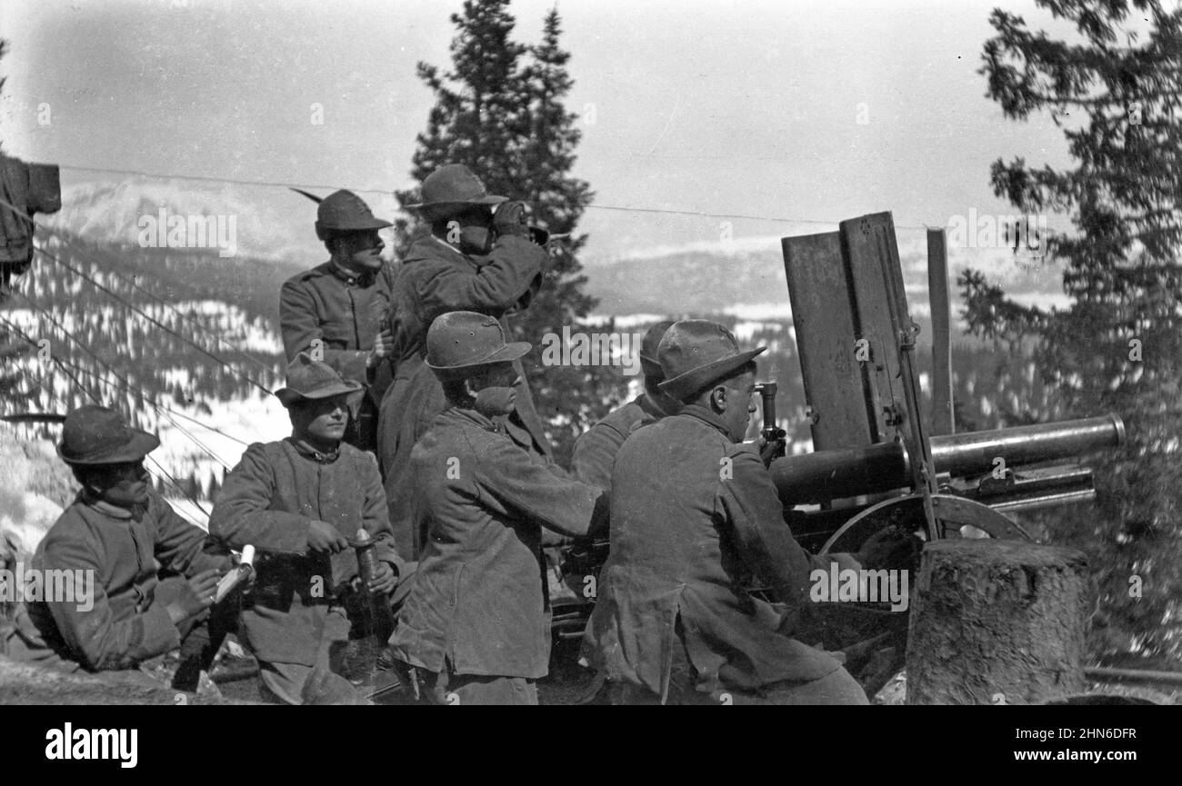 Prima guerra mondiale soldati italiani -Fotos und -Bildmaterial in