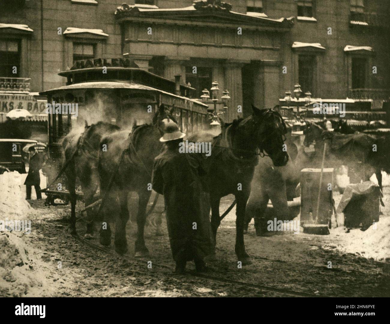 The Terminal des amerikanischen Fotografen Alfred Stieglitz (1864-1946), 1893 Stockfoto
