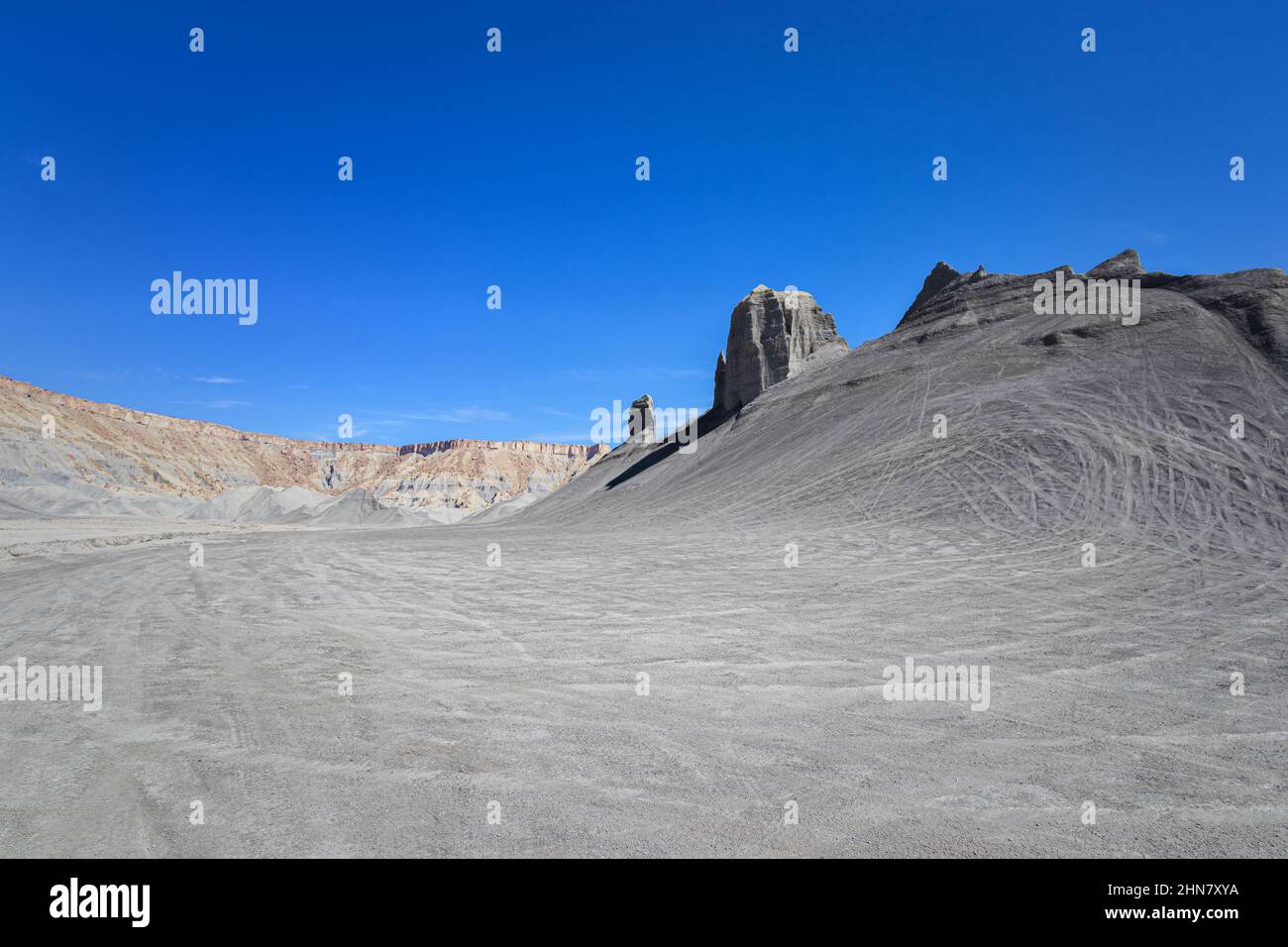 Black Sand Dunes in Utah Stockfoto