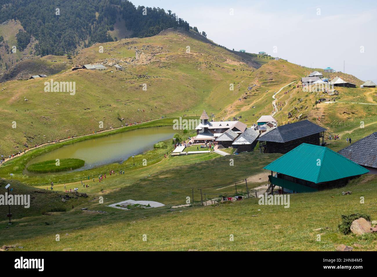 Schöner prashar rishi Tempel von himachal pradesh Stockfoto