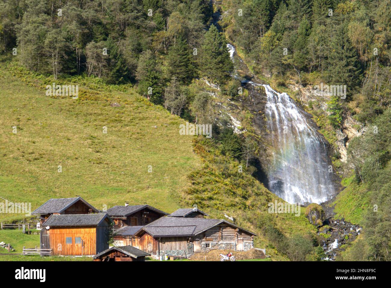 Landschaft im Nationalpark hohe Tauern in Tirol, Österreich Stockfoto