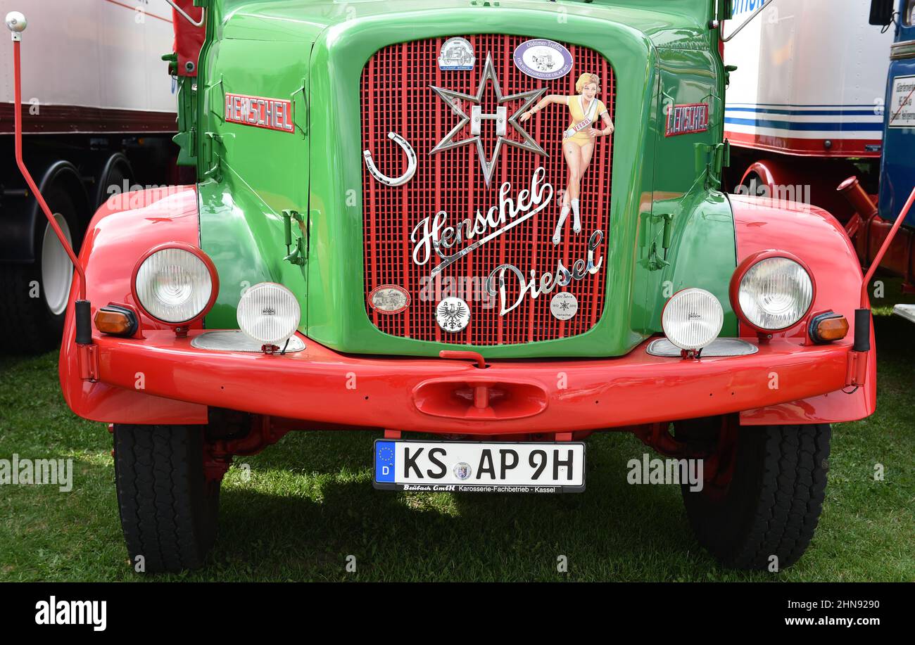 Henschel Truck Stockfoto